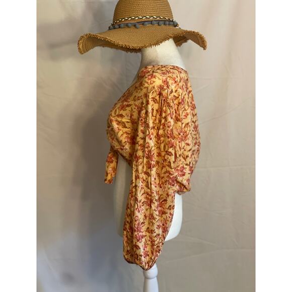 BOG Collective Long Sleeve Cropped Top - Size Large - Picture 3 of 15